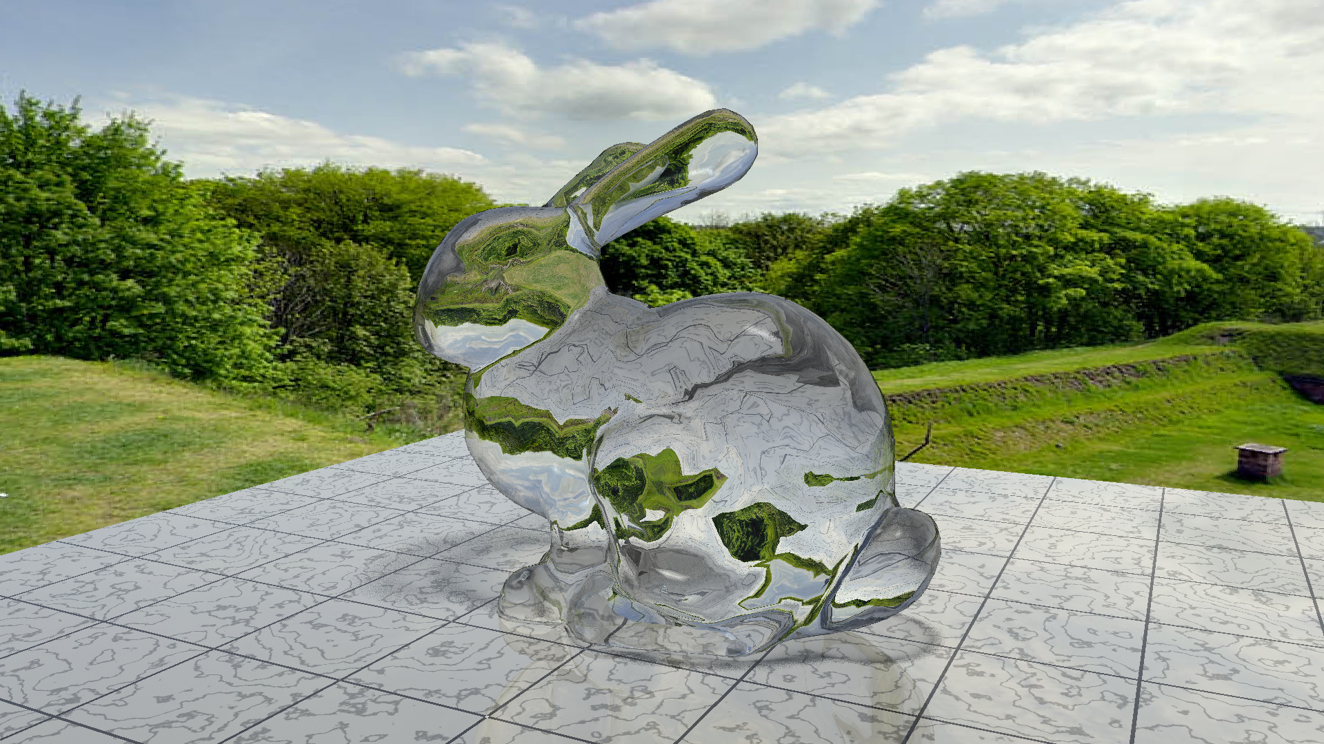 Scène de test ray tracing